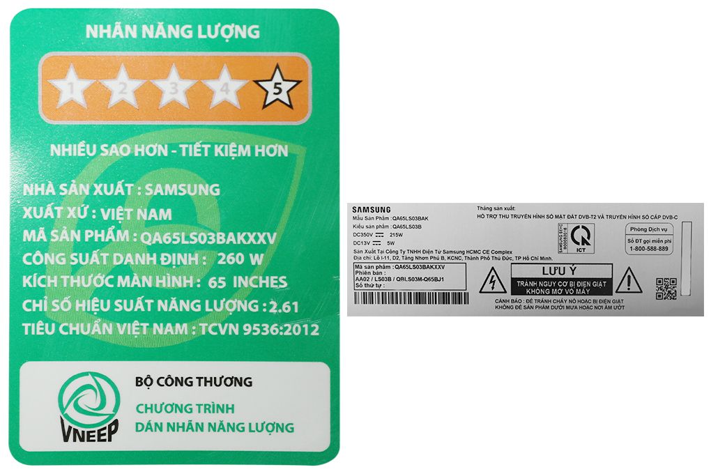 Smart Tivi Khung Tranh The Frame QLED Samsung 4K 65 inch QA65LS03B