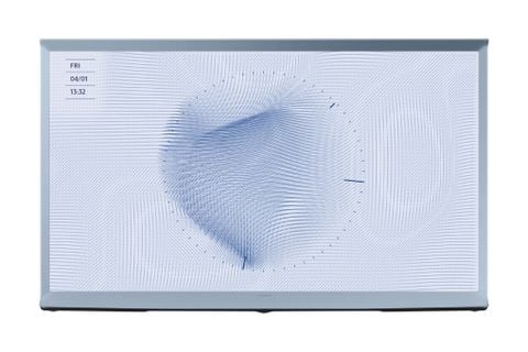 Smart Tivi Kiểu Chữ I Có Chân The Serif QLED Samsung 4K 50 inch QA 50LS01BB