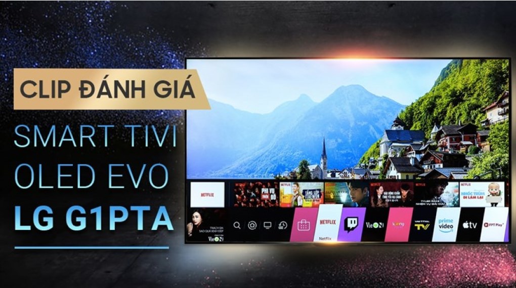 Smart Tivi OLED LG 4K 55 inch 55G1PTA