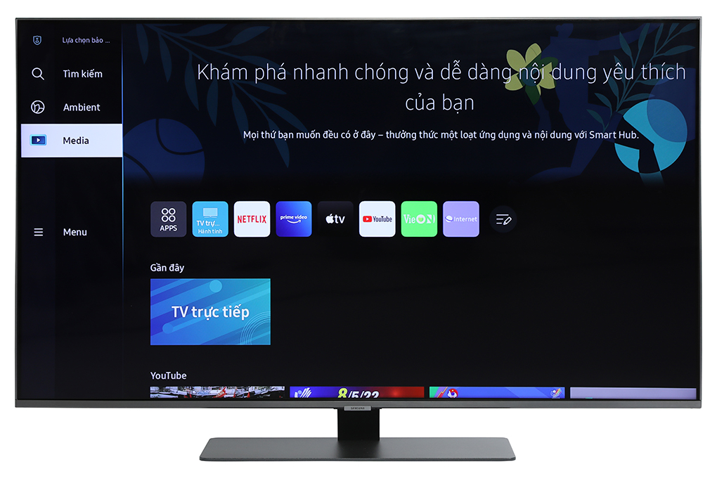 Smart Tivi QLED 4K 50 inch Samsung QA 50Q80B