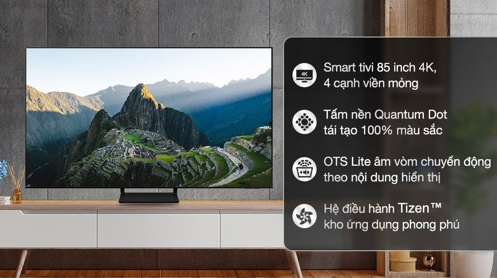 Smart Tivi QLED 4K 85 inch Samsung QA 85Q60B