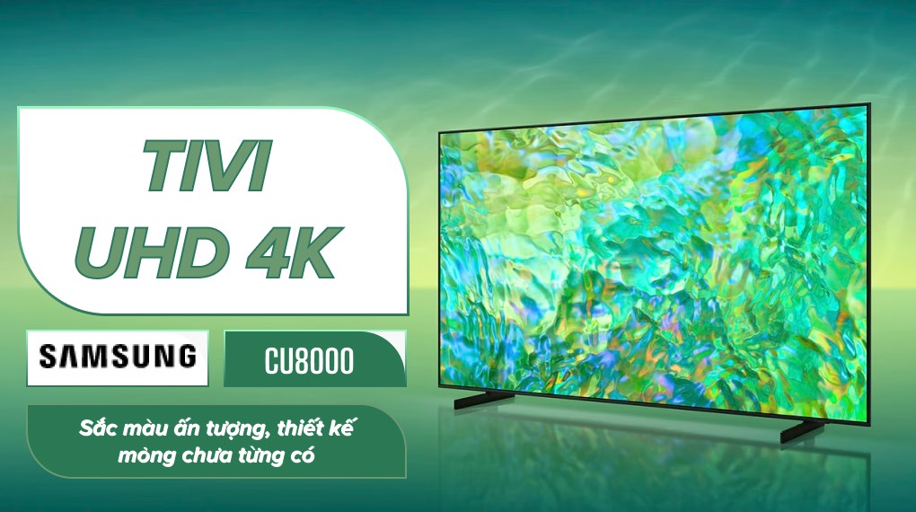 Smart Tivi Samsung 4K 50 inch UA 50CU8000