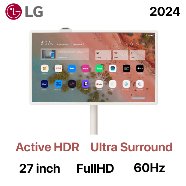 Smart Tivi di động LG Stanby Me 27inch Version 2024 27ART10CKPL.ATV