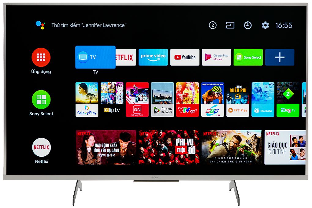 Android Tivi Sony 4K 43 inch KD-43X8500H/S mới 2020