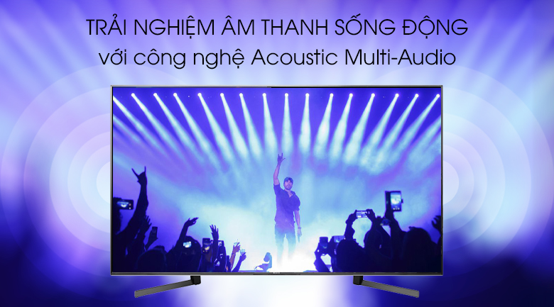 Sony 85X9500G công nghệ âm thanh tuyệt hảo