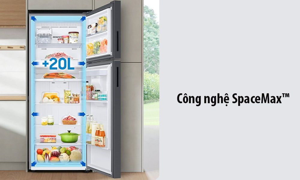 Tủ lạnh Samsung Inverter 348 lít Bespoke RT35CB56448CSV