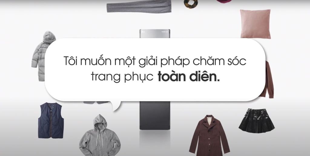Tủ chăm sóc quần áo thông minh LG Styler Màu than ánh kim| S3CW