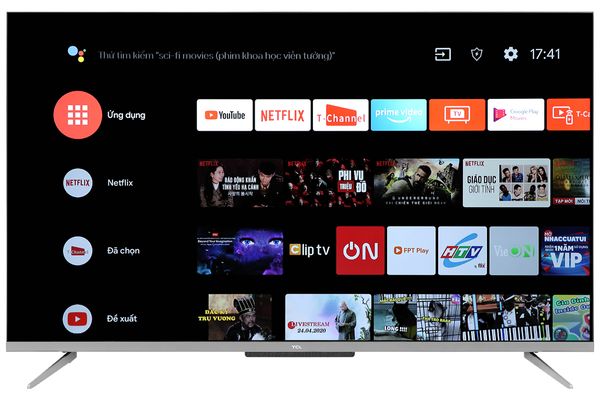 Android Tivi TCL 50 inch 50P715 mời 2020