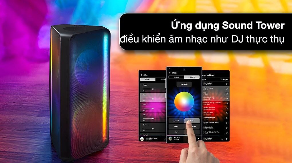 Loa tháp Samsung MX-ST40B 160W