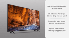 Android Tivi Sony 4K 65 inch KD-65X80AJ