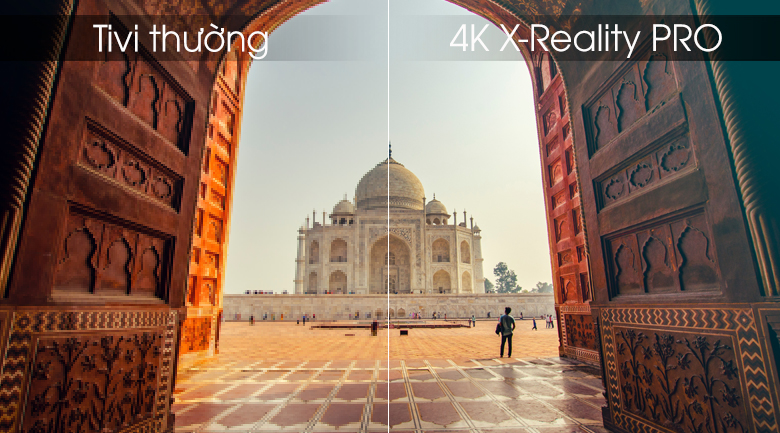 Công nghệ 4K X-Reality PRO trên 65A9G