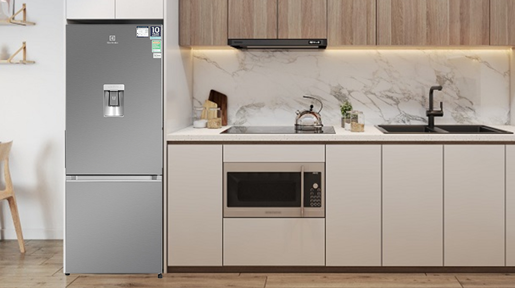 Tủ lạnh Electrolux Inverter 308 Lít EBB3442K-A - Thiết kế