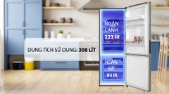 Tủ lạnh Electrolux Inverter 308 Lít EBB3442K-A