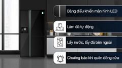 Tủ lạnh Hitachi Inverter 569 lít Side By Side R-MX800GVGV0 GBK