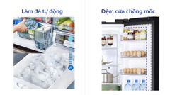 Tủ lạnh Hitachi Inverter 569 lít Multi Door R-WB640PGV1 GCK
