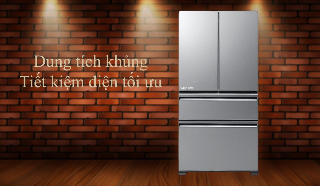 Tủ lạnh 4 cánh Mitsubishi MR-LX68EM-GSL