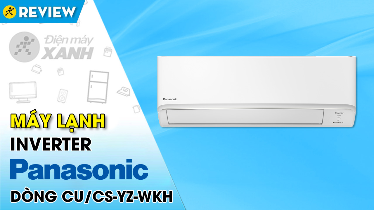 Máy lạnh 2 chiều Panasonic Inverter 1.5 HP CU/CS-YZ12WKH-8