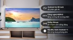 Android Tivi Sharp 4K 60 inch 4T-C60EK2X