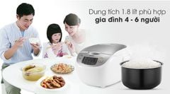 Nồi cơm điện tử Panasonic 1.8 lít SR-CX188SRA