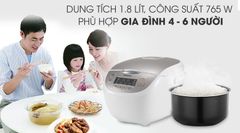 Nồi cơm điện tử Panasonic 1.8 lít SR-CP188NRA