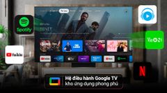 Google Tivi MiniLed QLED TCL 4K 75 inch 75C845