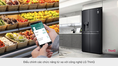 Tủ lạnh LG Inverter 494 lít GR-D22MB