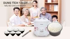 Nồi cơm điện Panasonic 1.8 lít SR-MVN187HRA