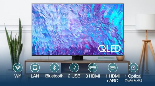 QLED Tivi 4K Samsung 50 inch 50Q80C Smart TV