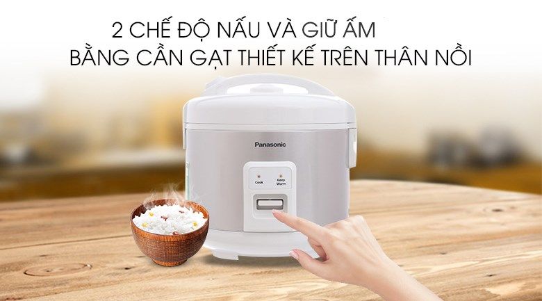 Nồi cơm điện Panasonic 1 lít SR-MVN107LRA