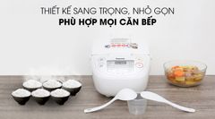 Nồi cơm điện tử Panasonic 1 lít SR-CL108WRA