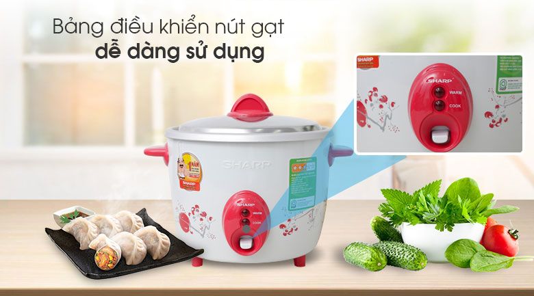 Nồi cơm điện Sharp 1.5 lít KSH-D15V