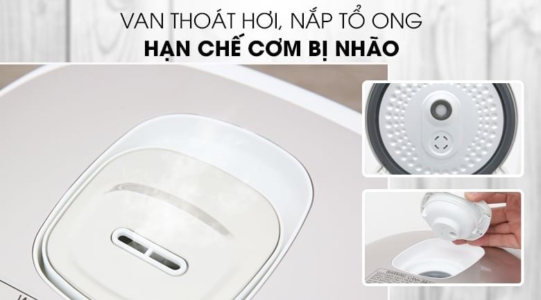 Nồi cơm điện tử Panasonic 1.8 lít SR-CP188NRA