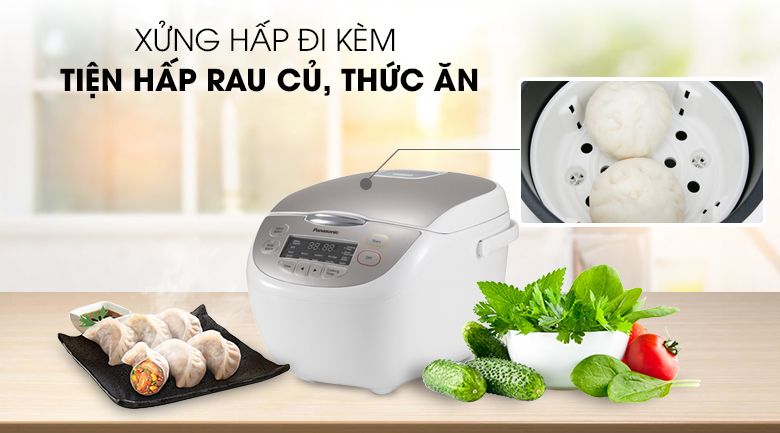 Nồi cơm điện tử Panasonic 1.8 lít SR-CP188NRA