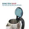 ẤM SIÊU TỐC INOX 1.8L PEK053-1.8S