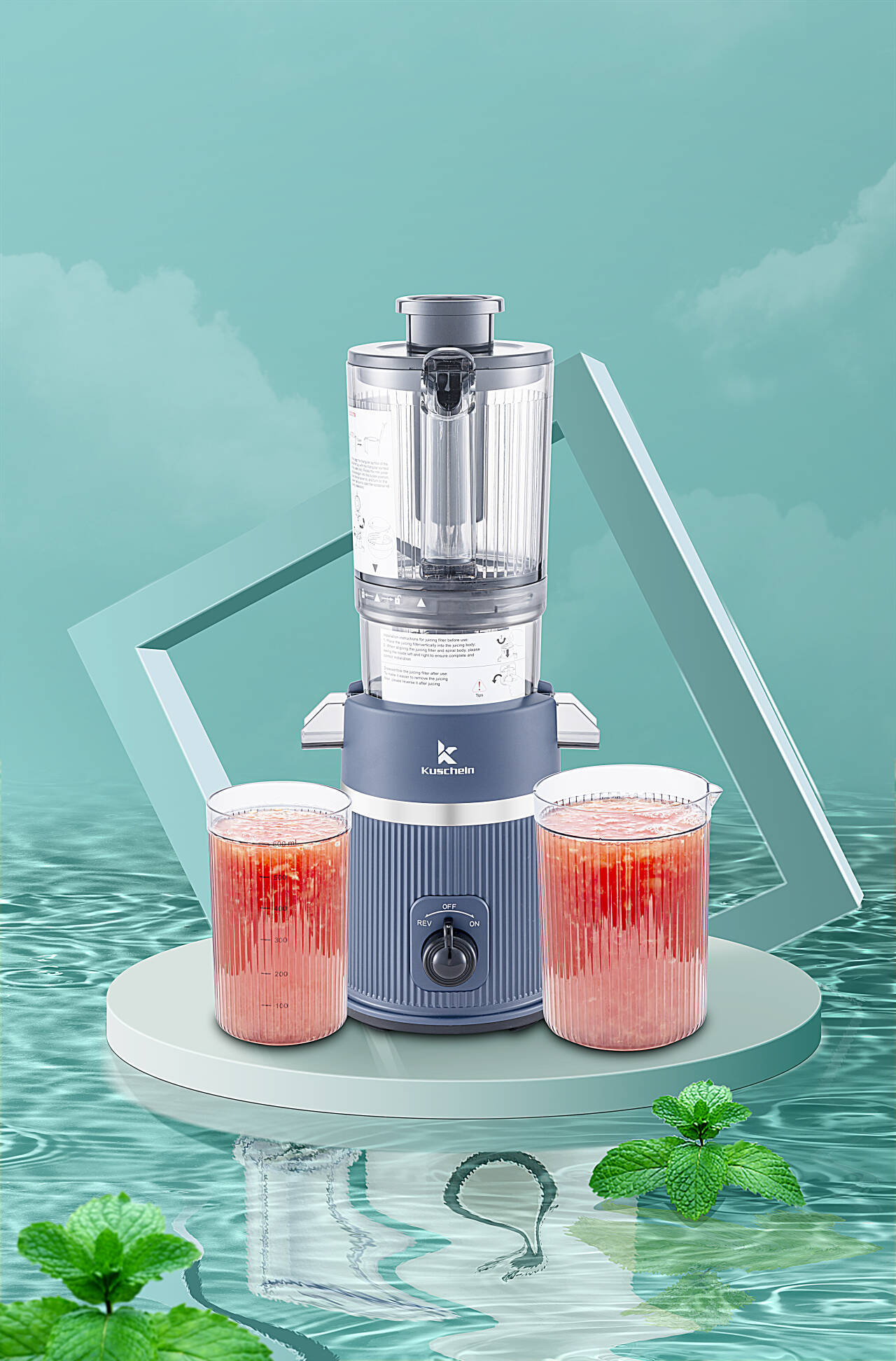 MÁY ÉP CHẬM KUSCHELN KSJ25-300