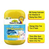  Kẹo Bổ Sung Calcium Cho Bé Nature’s Way Kids Smart Vita Gummies Calcium & Vitamin D 60 Viên 