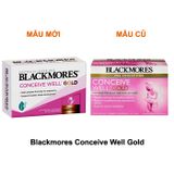  Viên uống bổ trứng Blackmores Conceive Well Gold Vitamin 56 viên 