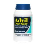  Viên uống giảm đau, hạ sốt Advil liquid gels pain reliever/fever reducer 120 viên 