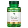  Viên uống bổ sung Nature’s Bounty Vitamin E Pure Dl-Alpha 450 mg (1.000 IU) 60 viên 