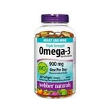  CTY - Viên uống bổ sung Omega 3 Webber Naturals Triple Strength Omega-3 900mg 80 viên 