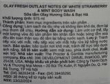  CTY - Sữa tắm Olay Fresh Outlast Body Wash with Notes of White Strawberry & Mint 975ml 33Oz 