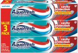  Set 3 kem đánh răng Aquafresh Cavity Protection Fluoride Toothpaste Cool Mint 6.5Oz 158.7g 