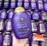  Dầu gội hỗ trợ móc tóc Ogx Thick & Full Biotin & Collagen Shampoo 13Oz 385ml 