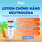  Lotion chống nắng Neutrogena Ultra Sheer Dry-Touch Sunscreen SPF 70 lotion 3Oz 88ml 