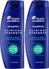 (Màu Xanh lá) Dầu gội cho da đầu ngứa gàu Head & Shoulders Clinical Strength Cooling Itch Relief Tangerine Shampoo 13.5 fl Oz 400ml 