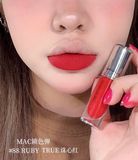  Son Mac Locked Kiss Ink 88 Ruby True 24h Lip Color 0.14Oz 4ml 