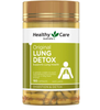 (Úc) Viên uống giúp thanh lọc giải độc phổi Healthy Care Original Lung Detox 180 viên 