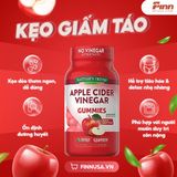  Kẹo hỗ trợ giảm cân Nature's Truth USDA Organic Apple Cider Vinegar 500 mg 120 viên 