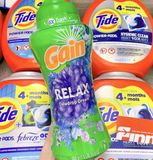  Viên xả quần áo Gain In-Wash Relax DewDrop Dream, Scent Booster 24Oz 680g 