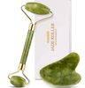  Bộ thanh lăn đá cẩm thạch massage và nâng cơ mặ Jade Roller Focus On Your Beauty 